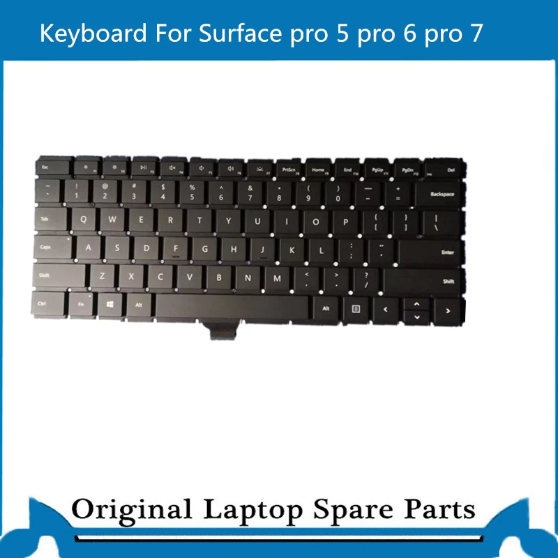 Originale Per Microsoft Surface Pro 5 1796 Pro 6 7 1866 Tastiera 13.5 Pollici Us Black
