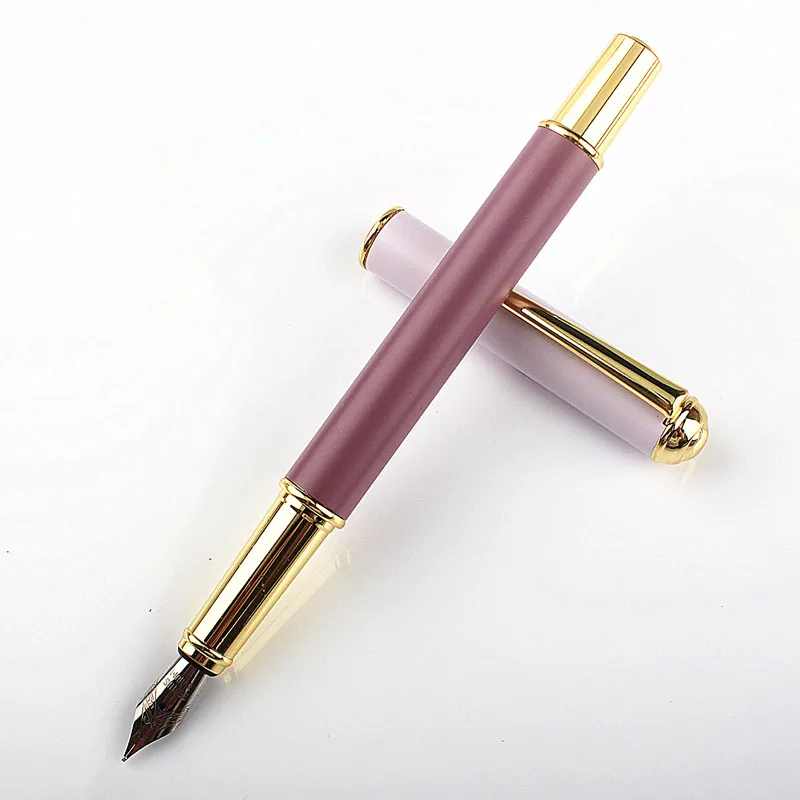 

New high quality color 920C Metal Fountain Pen 0.5MM Fine Pen Nib Writing school office Gifts pen for students