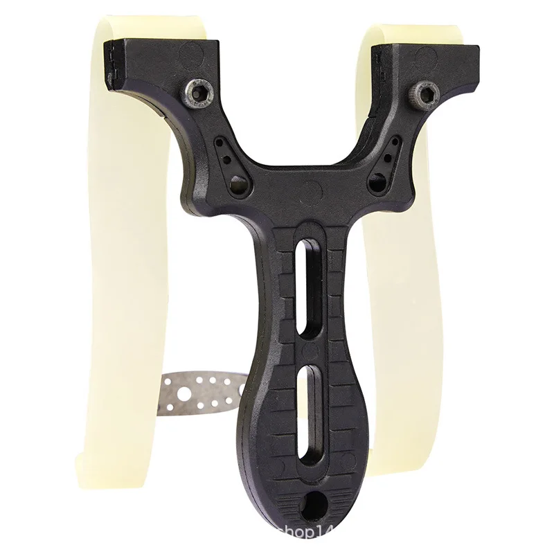 

Boy Toys New Slingshot Pocket shooter new fast compression slingshot free flat leather With Rubber Outdoor Novelty Catapult
