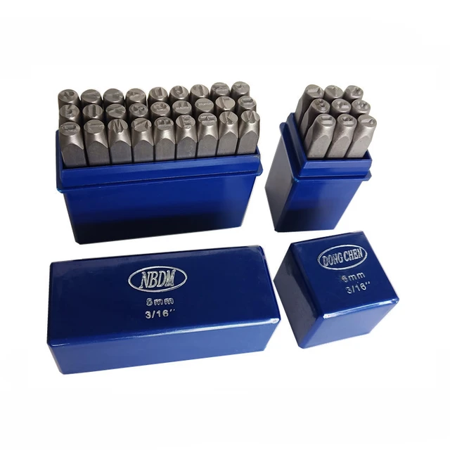Set Di Punzonatura Lettere E Numeri 36 Pezzi 4mm - Foto 4