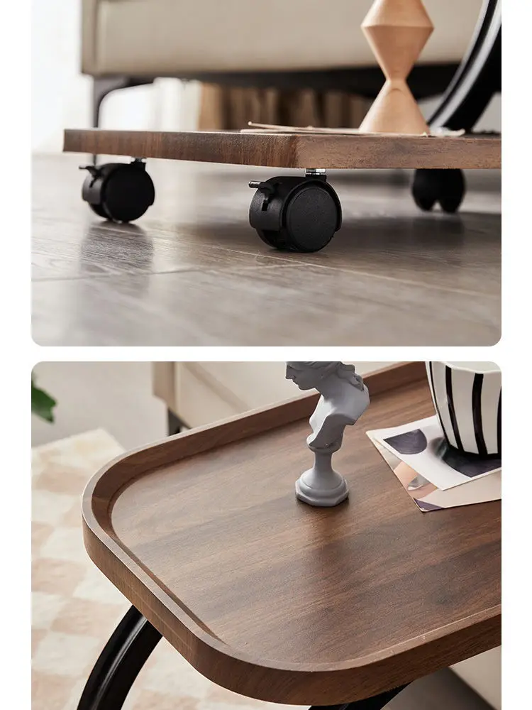 2 Tier U-Shaped Movable Desk C-Shaped Design Coffee Table Side Rack 26 2 Tier U-Shaped Movable Desk C-Shaped Design Coffee Table Side Rack