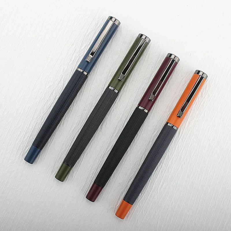 Luxury Quality 5069 New Metal Fountain Pen Financial Office Student School Stationery Supplies Ink Pens