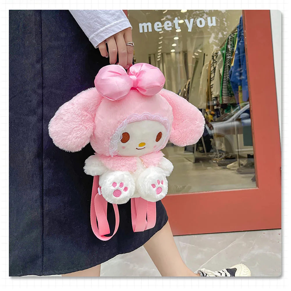 Ruunjoy Kawaii Sanrio My Melody Plush Backpack Stuffed Animals