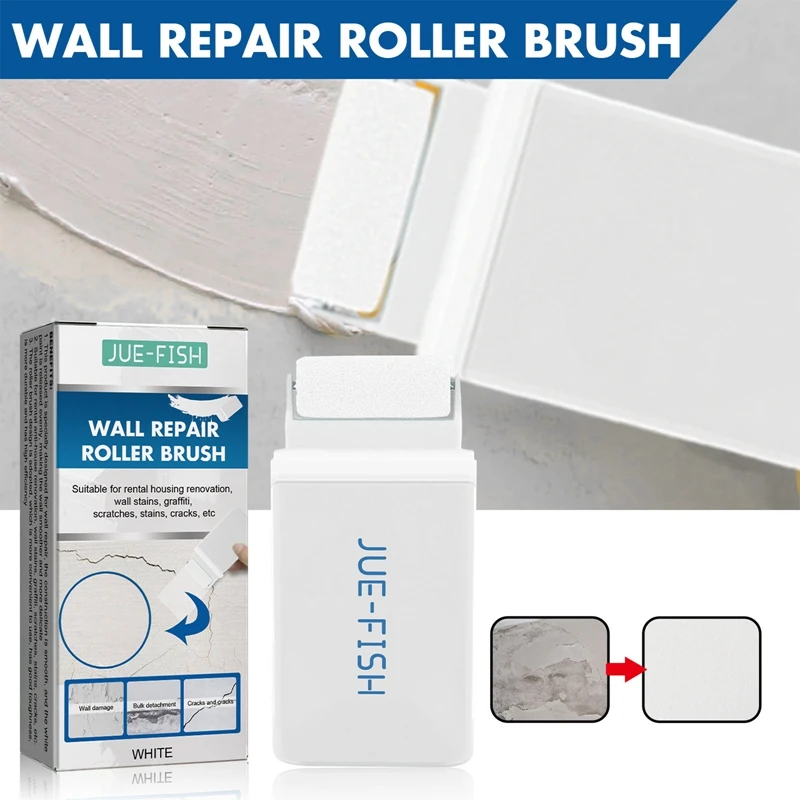 100g Wall Paint Brush Mini Paint Roller Small Beauty Repair Wall Patching Paste Colorful Graffiti Repair Renovation