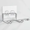 Hair Dryer Holder Rack Wall Mounted Hair Straightener Dryer Holders Bathroom Organizer Storage Rack Shelf Bathroom Accessories 3
