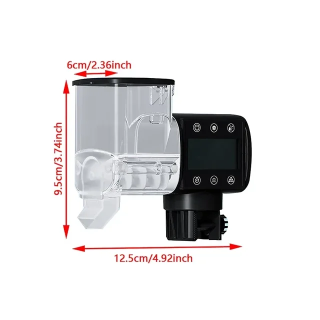 Aquarium Fish Tank Feeder Intelligent Automatic Feeder Digital Timing Wifi Wireless Remote Control Fish Feeding 6