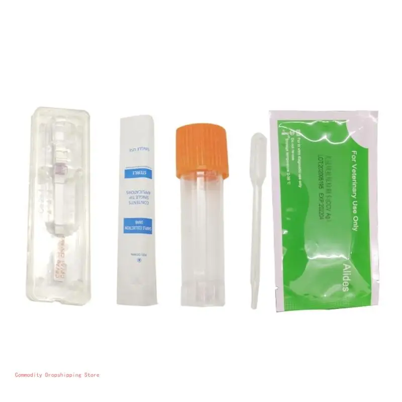 CPV-CDV-FPV-TOXO-CCV Test Kits for Dogs or Cats for Detecting Harmful Worm 2