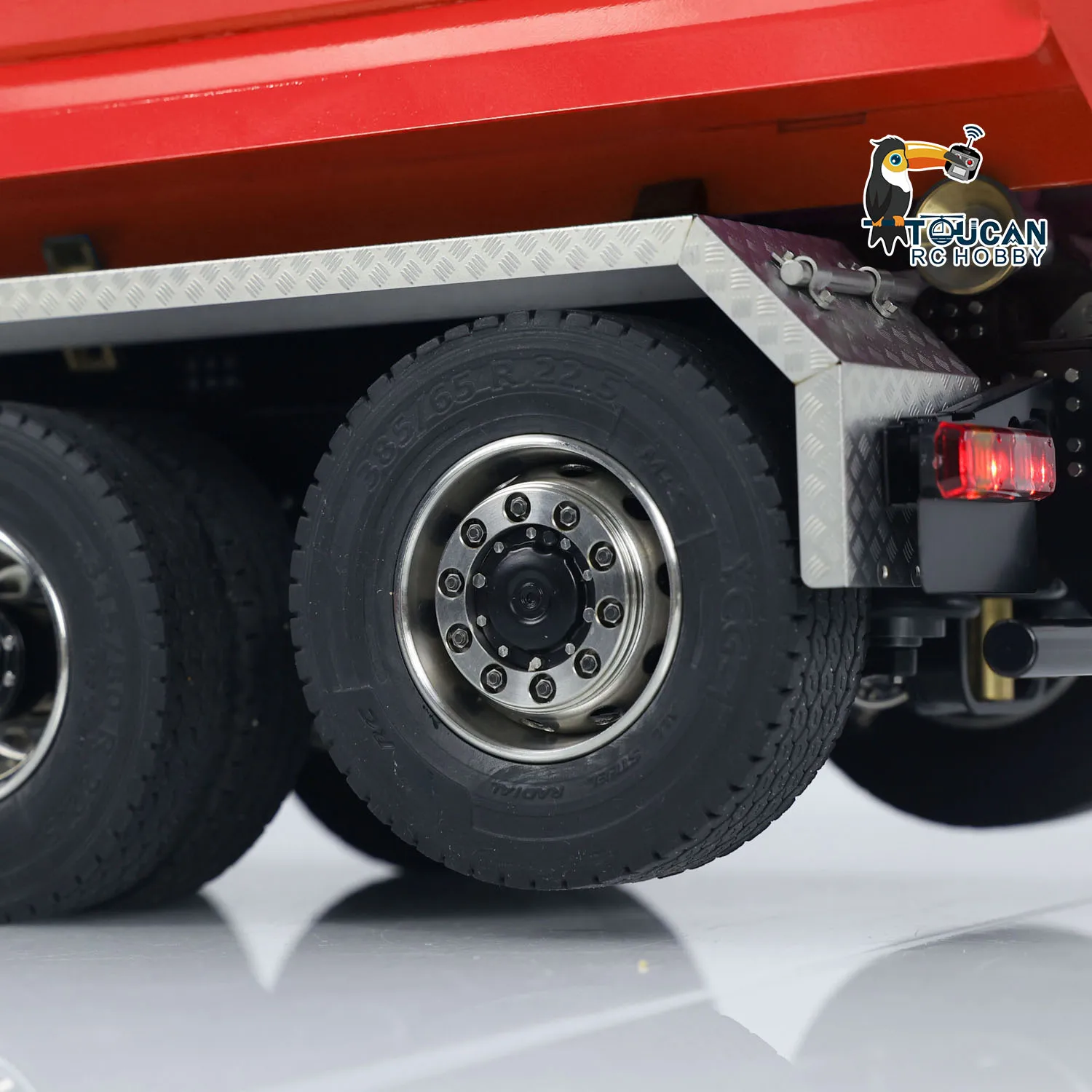 Toy 8x8 Hydraulic RC Full Dump Truck 1/14 Radio Control Dumper Tipper Car 3-speed Sound Light Assembled Vehicle for Boy TH23683 4
