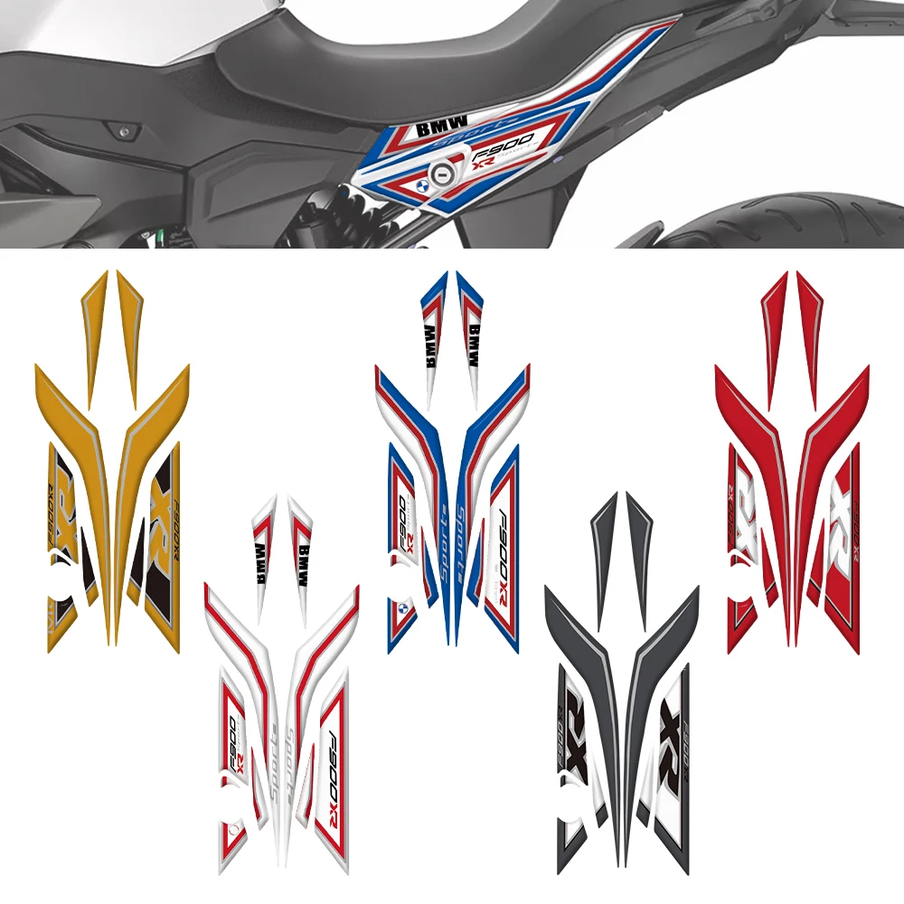 For BMW F900XR 2020 2021 2022 2023 Motorcycle Rear Fairing Protector 3D Gel Paint Protection Decal Kit