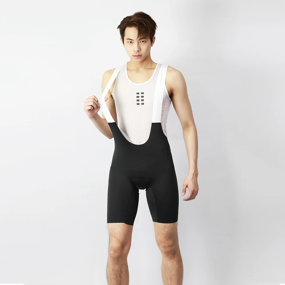 Cycling Bib Shorts WOSAWE Men Cycling Bib Shorts Men's Breathable Mtb Road Bike Tights Race Summer Shorts Elastic Interface