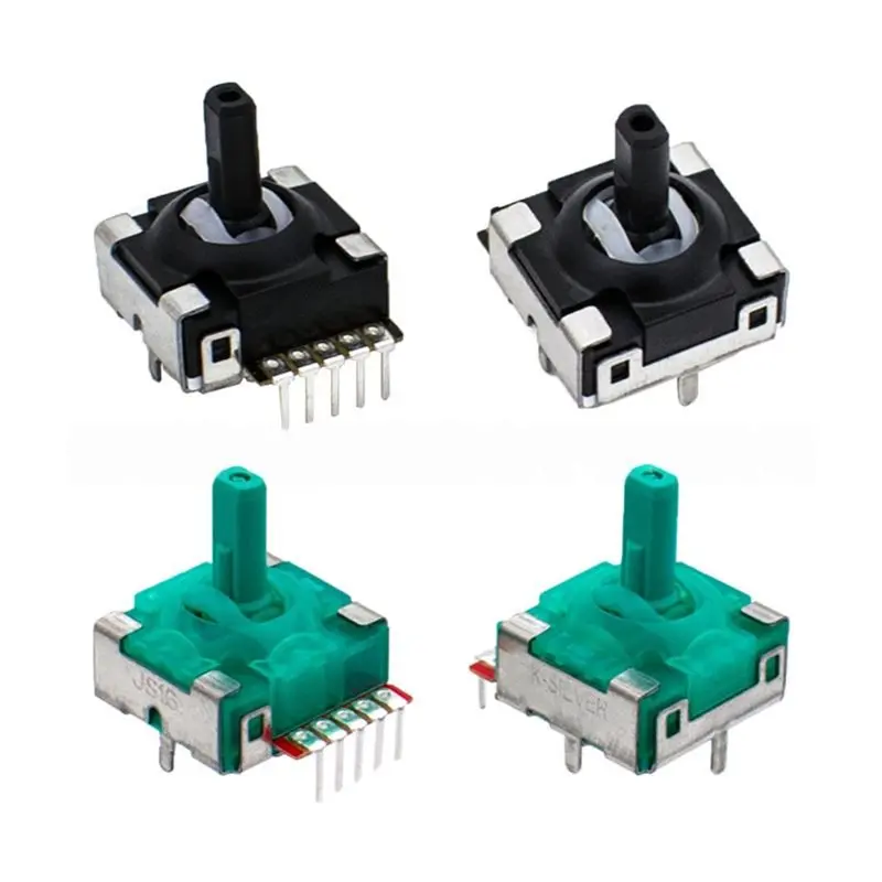 JH16 홀 이펙트 조이스틱 JS16 TMR 조이스틱(2개) FLYDIGI Vader 3 Pro용 Gamesir G8 교체용 3D 아날로그 스틱