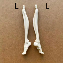 Monster Doll Replacement Hands and Elbows in Multi - Skin Tones - Original Accessories (Legs both LEFT)