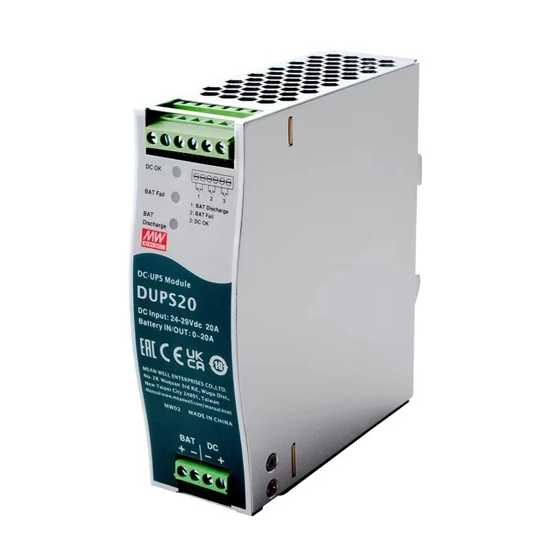 MEAN WELL DUPS20 switching power supply 24V 20A DC uninterruptible