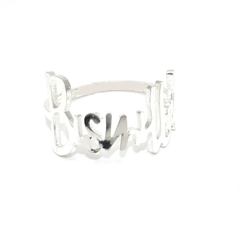 6/PCS Explosive bismillah red and black letter napkin buckle napkin ring desktop exquisite ornaments