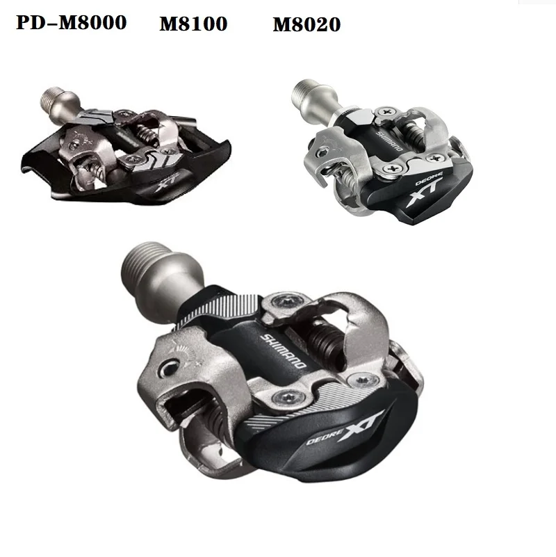 DEORE XT PD-M8000/M8100/M8020 Self-Locking SPD Pedals Suitable for Shimano MTB Components Using Bike Racing Parts |
