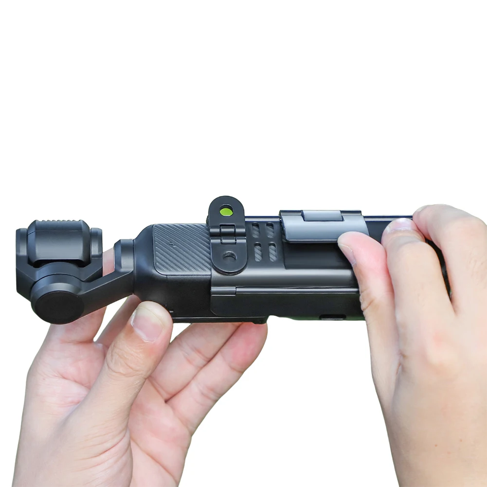 For DJI Osmo Pocket 3 Camera Extension Adapter Creator Combo Handle Accessories with Cold Shoe Protective Cage Fixed Case Frame