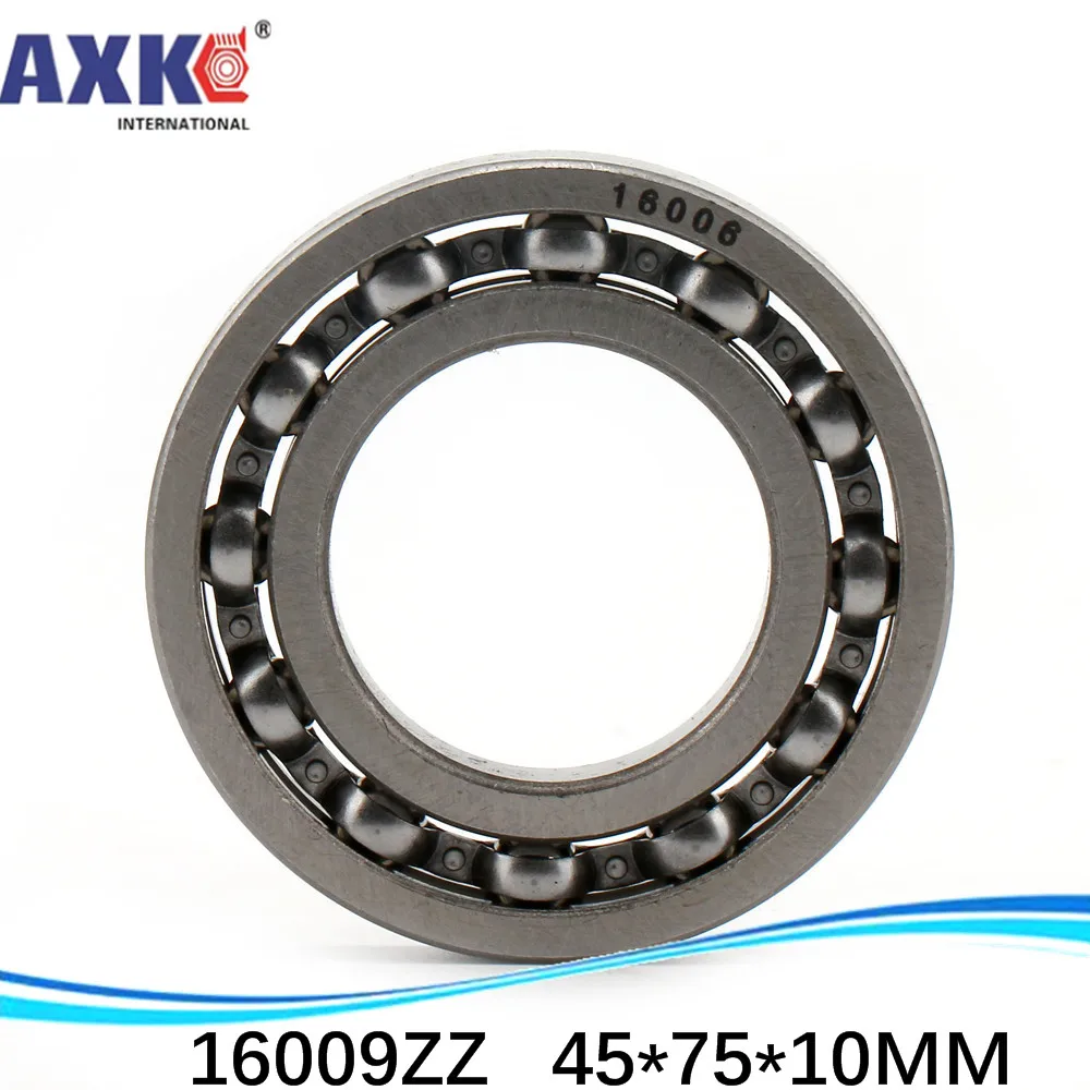 

1pcs Double Shielded Deep Groove Ball Bearings 16009ZZ 45*75*10 Mm Inch Bearing AXK Steel Ra 0.8