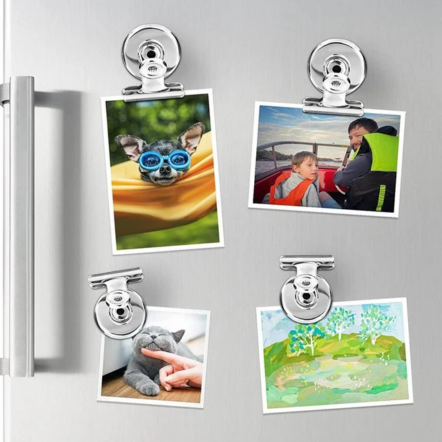 Refrigerator Magnets Scratch Proof Magnets Strong Mental Magnet Clip For  Whiteboards Locker Fridge Classroom School Office 10pcs - AliExpress