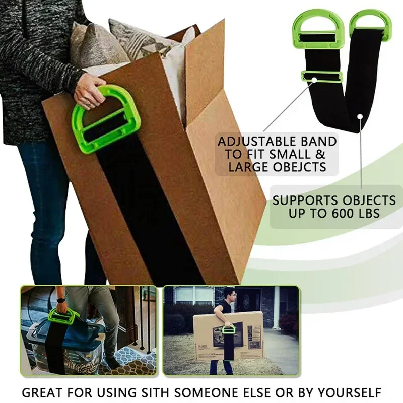 Move Tools Furniture Moving Straps Transport Belt Lifting Moving Straps for Carrying Furniture Heavy Objects Cord Tools