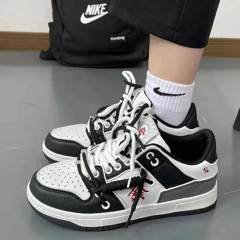 

Кроссовки для китайского Маджонга, универсальная обувь, мужская Вулканизированная обувь, толстая подошва, Женская Удобная дышащая обувь