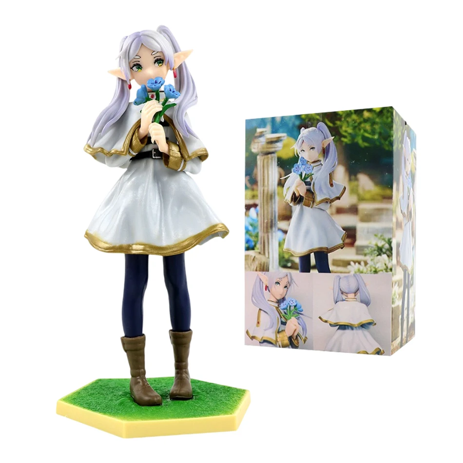 Anime Frieren Action Figure PVC Doll - Standing & Sitting Postures | Desktop Accessories & Gifts