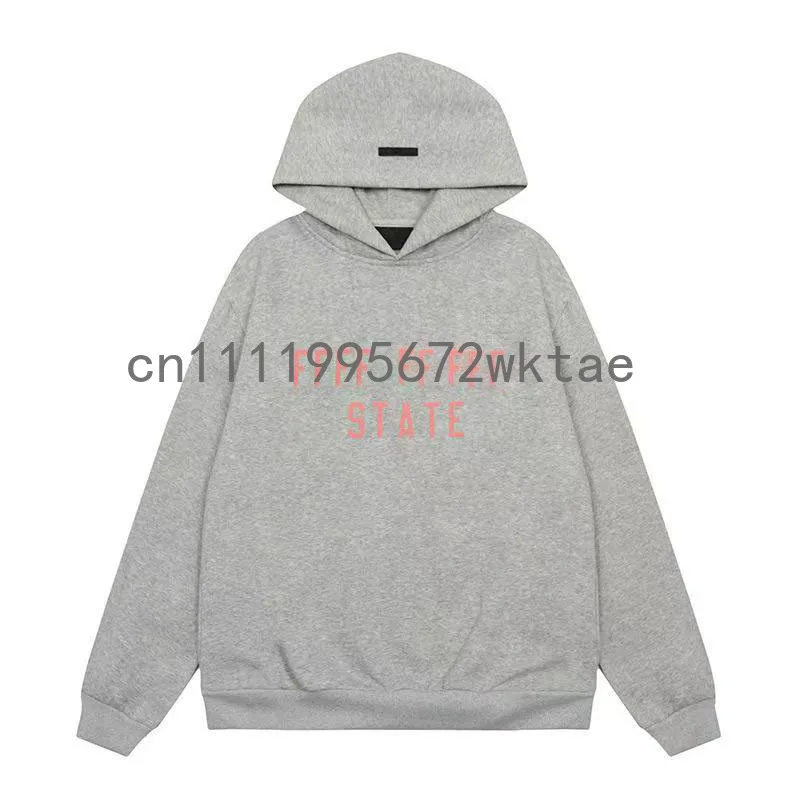BACK TO SCHOOL Hoodies Classic Jogging Set Fashion Design Double Row Letter Men's Hoodie High Street Couple Cotton Hoodie Suit - 2