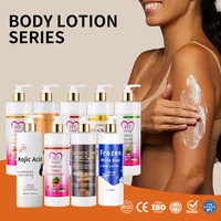 Lotion pour le corps à l'aloe Vera, papaye, vitamine C, soulage l'exfoliateur sec et déshydraté pour la peau, éclaircit le teint, crème de soin hydratante pour le corps 1