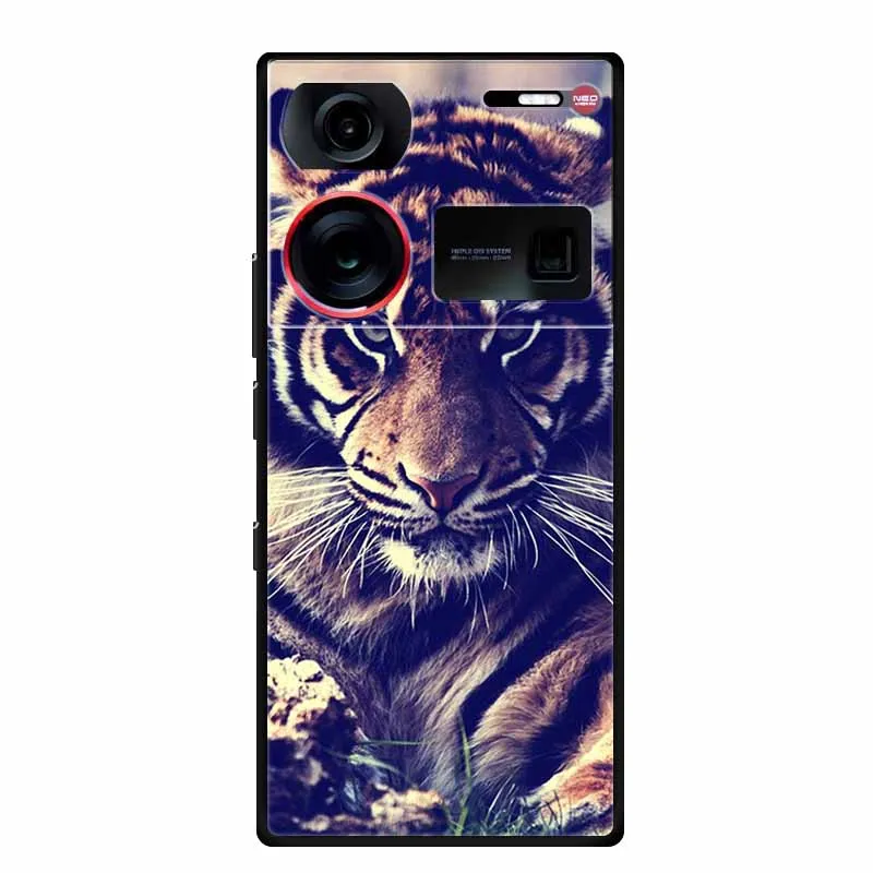 Sleek Black Silicone Soft Back Cover for Smartphones - 6.8 Coque