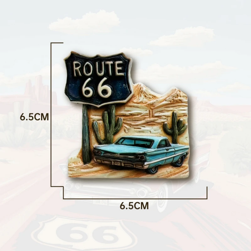Kühlschrankaufkleber, Heimdekoration, San Francisco, Freiheitsstatue, New Yorker Ring, Route 66, Yellowstone Park, kanadisches Ahornblatt – Detail 20