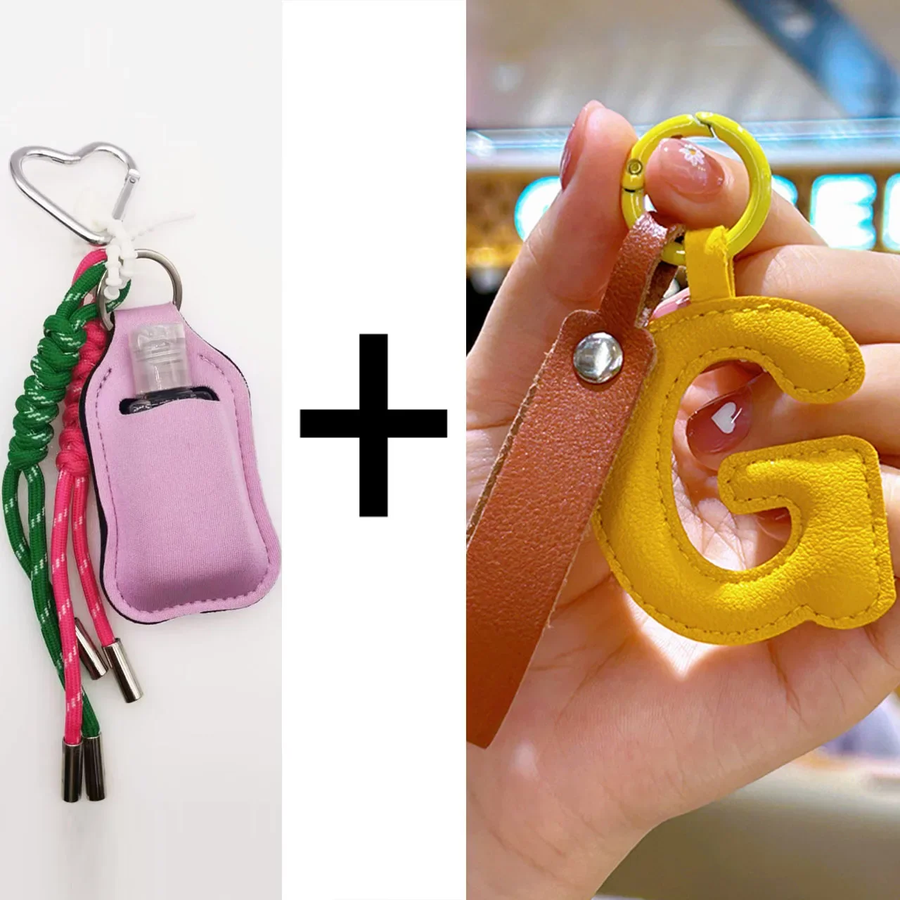 Elegant Alphabet Pendant Charm for Bags and Accessories - Stylish Keychain and Decoration for Handbags, Purses, and Backpacks