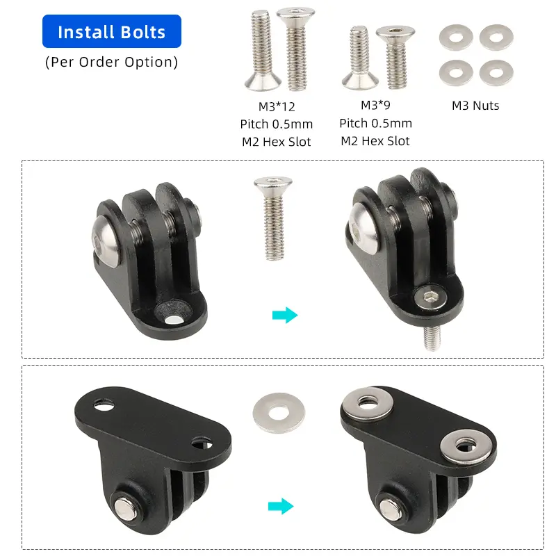 Aluminum Bicycle Computer Mount Adapter for Garmin Edge Bryton Compatible with Gopro Sport Action Camera MTB Road Parts - Image 4