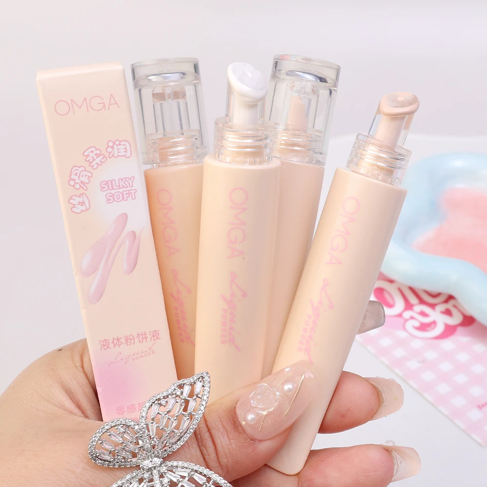 Waterproof Liquid Concealer Matte Full Coverage Acne Scar Dark Circles Foundation Cream Lasting Brighten Whitening Face Cosmetic 6