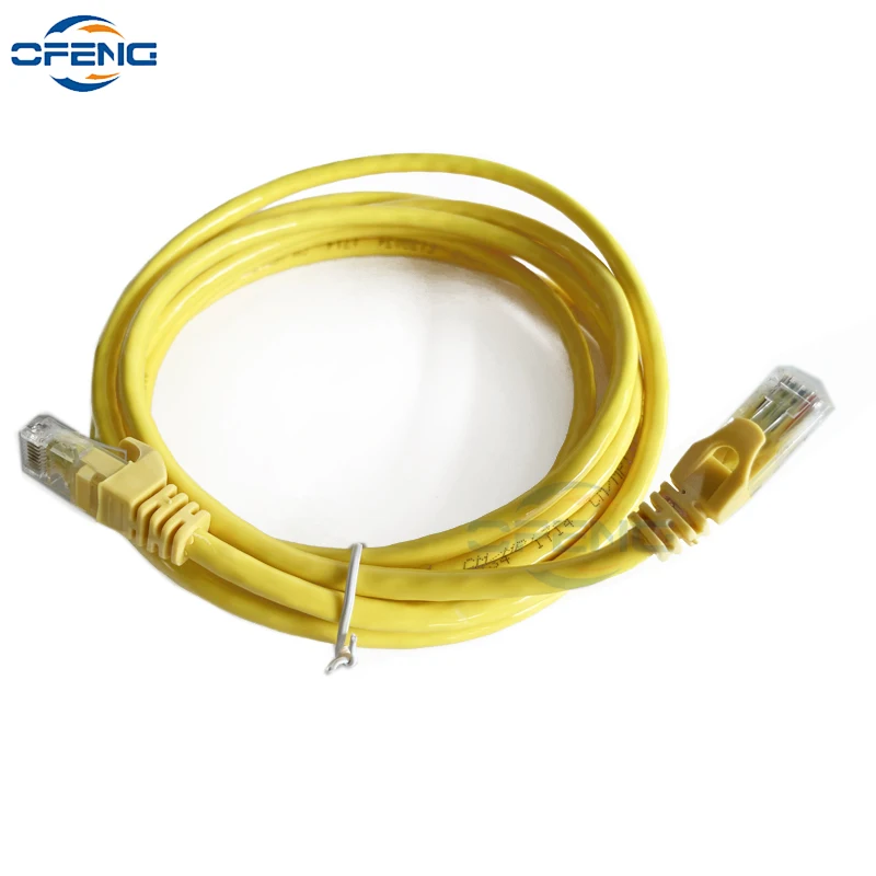 High-Speed Cat 6 Ethernet Cable - 1/2/3M Twisted Pair Patch Cord for Internet and Network Connections
