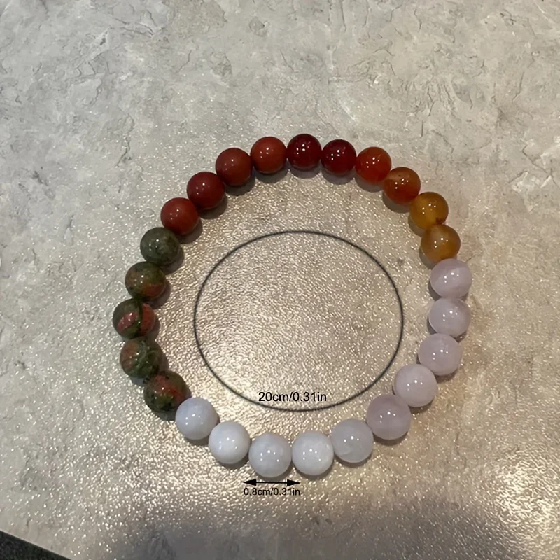Fertility Bracelet 1pc Moonstone Healing Stone Beaded Jewelry Gift