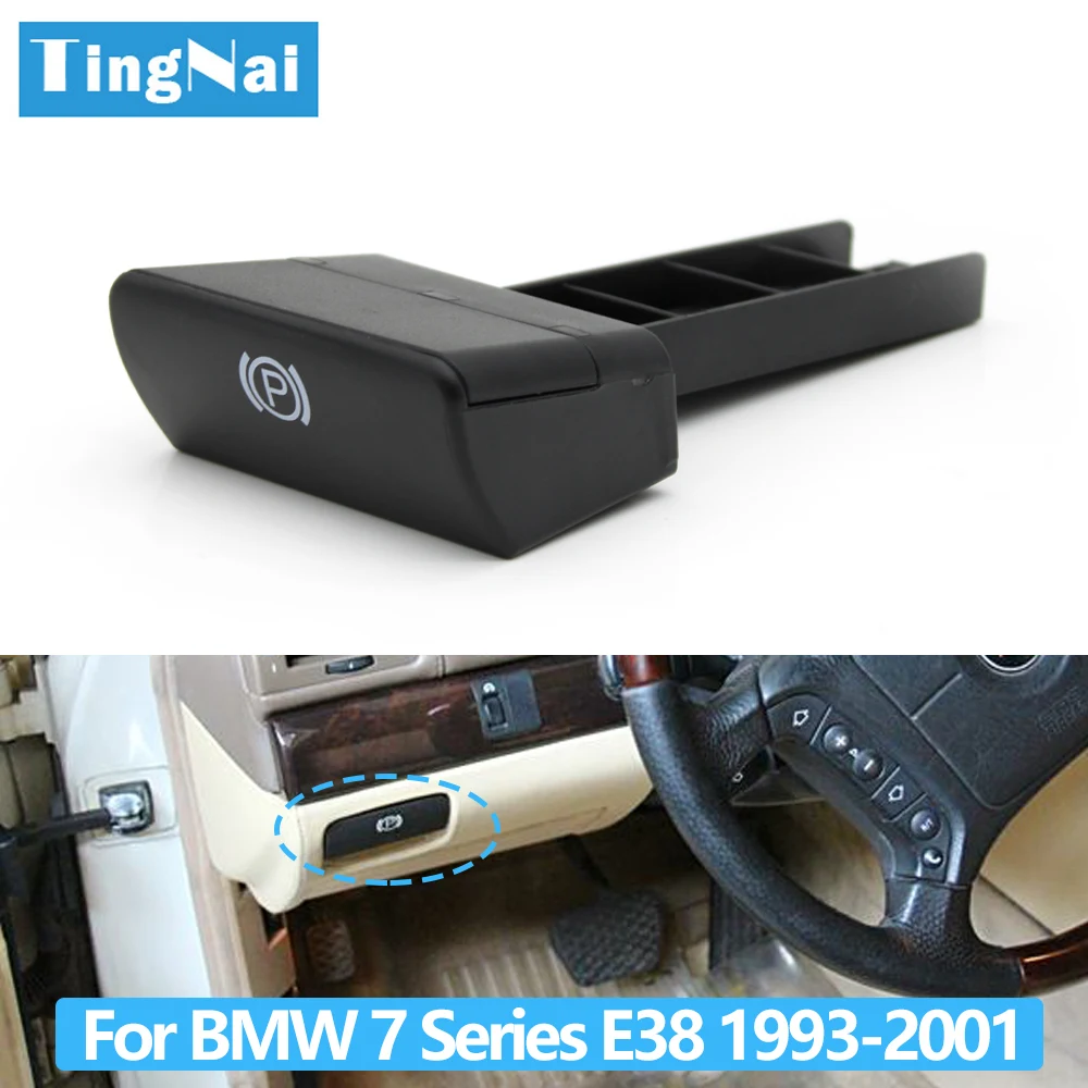 LHD Car Parking Brake Release Handle For BMW 7 Series E38 1993-2001 740il 750il 51458150465