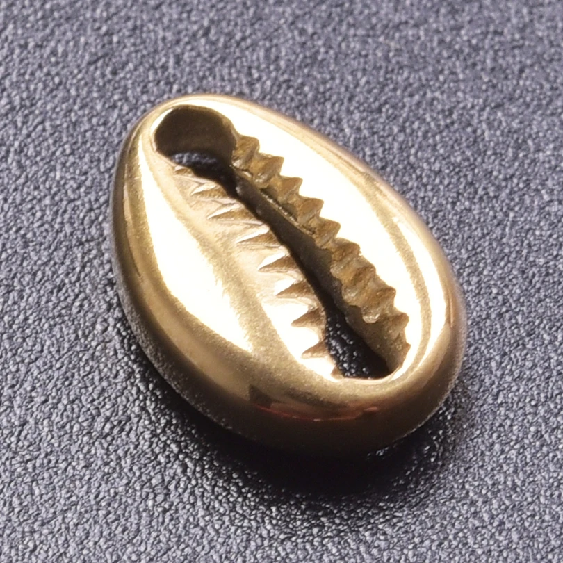 Real Gold Plated Ocean Animal Charms 6pcs For Jewelry Making Stainless Steel Charm Pendant