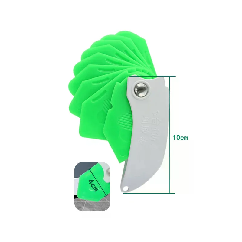 Glue Scraper Nine-in-one Multi-function Scraper Glass Glue Trimmer Sealant Applicator Scraper For Tile Window Grout Edge Removal