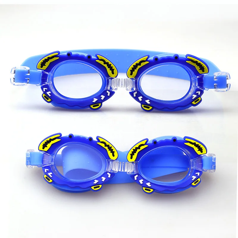 New Waterproof anti-fog Cute Baby Cartoon Mirror Goggles For Children To Learn Swimming Glasses Belt Can Be Adjusted 4
