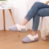 Shevalues Women's Winter Fuzzy House Slippers Non-slip Cozy  Fluffy Knit Slides With Memory Foam Indoor Warm Plush Bedroom Shoes 3