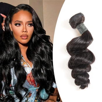 Extension di Capelli Umani per Donne Addbeauty, Ondulati, Vergini, 100% Non Trattati, Naturali