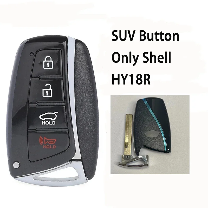 

Для Hyundai 2013-2018 Santa Fe 3 + 1 Кнопка Smart Key (SUV) shell HY18R/HY22 с логотипом