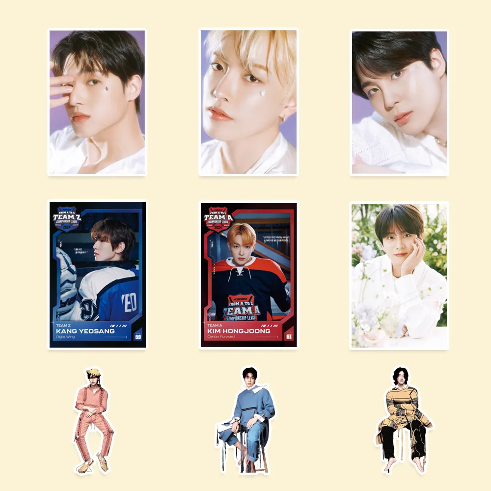 Рисунок 2 - Kpop наклейки с персонажами ATEEZ