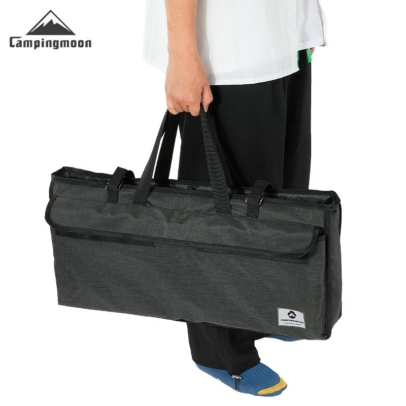 CAMPINGMOON B-229-H 야외 캠핑 보관 가방 옥스포드 천 휴대용 휴대용 필드 랙 접이식 테이블 보관 가방