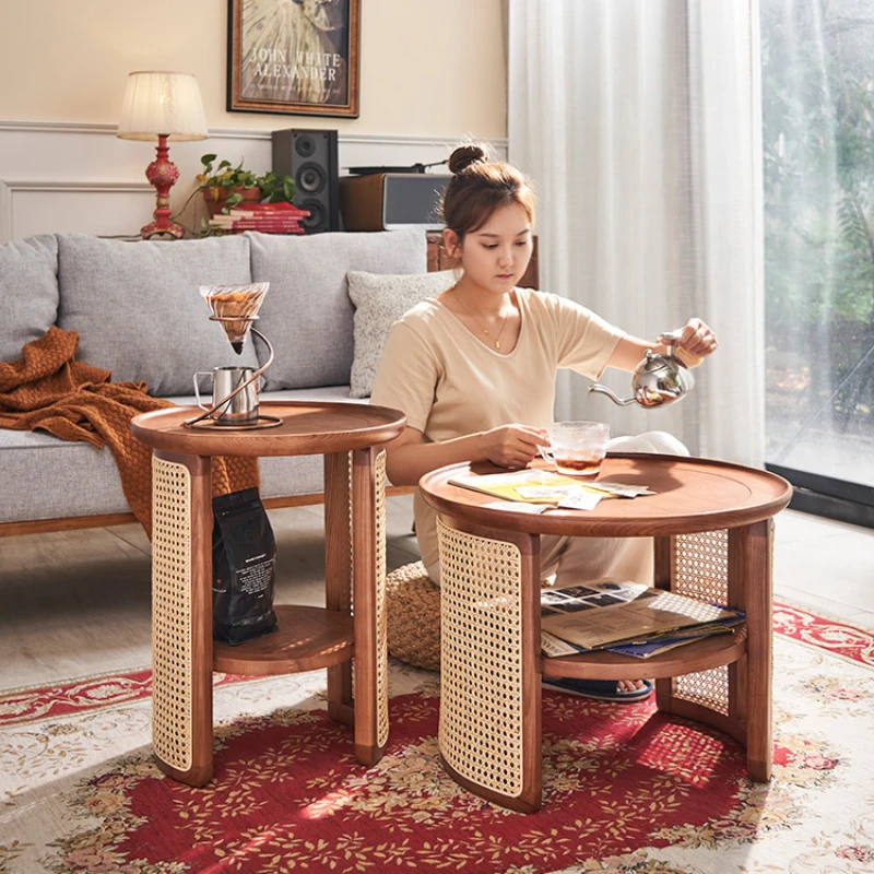 

Simple Modern Coffee Table Living Room Wooden Minimalist Coffee Table Living Room Couchtisch Wohnzimmer Rattan Furniture