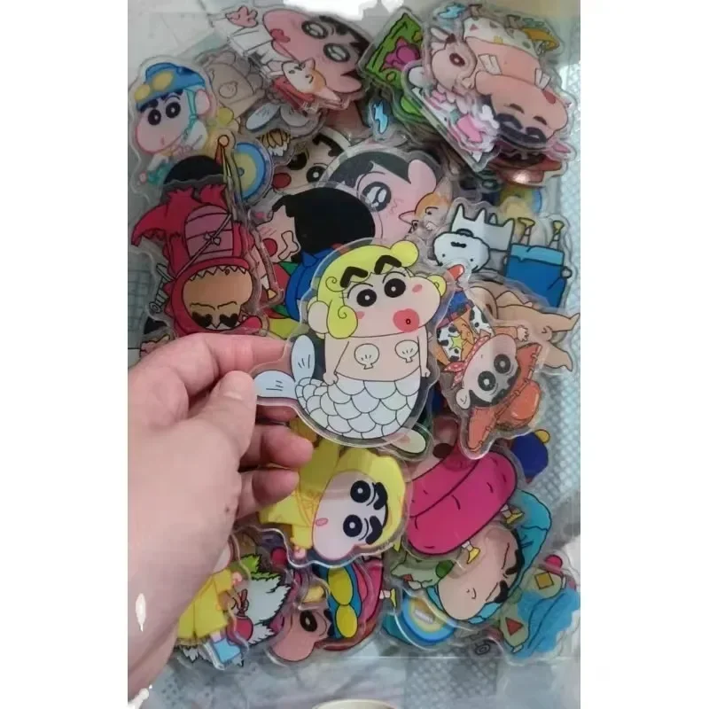 

Модные детали Sanrio 6 см/8 см, Пряжка для ключей HeKitty, акриловые аксессуары «сделай сам», большой лист, губчатый материал, Мультяшные наклейки, детали для подвесок