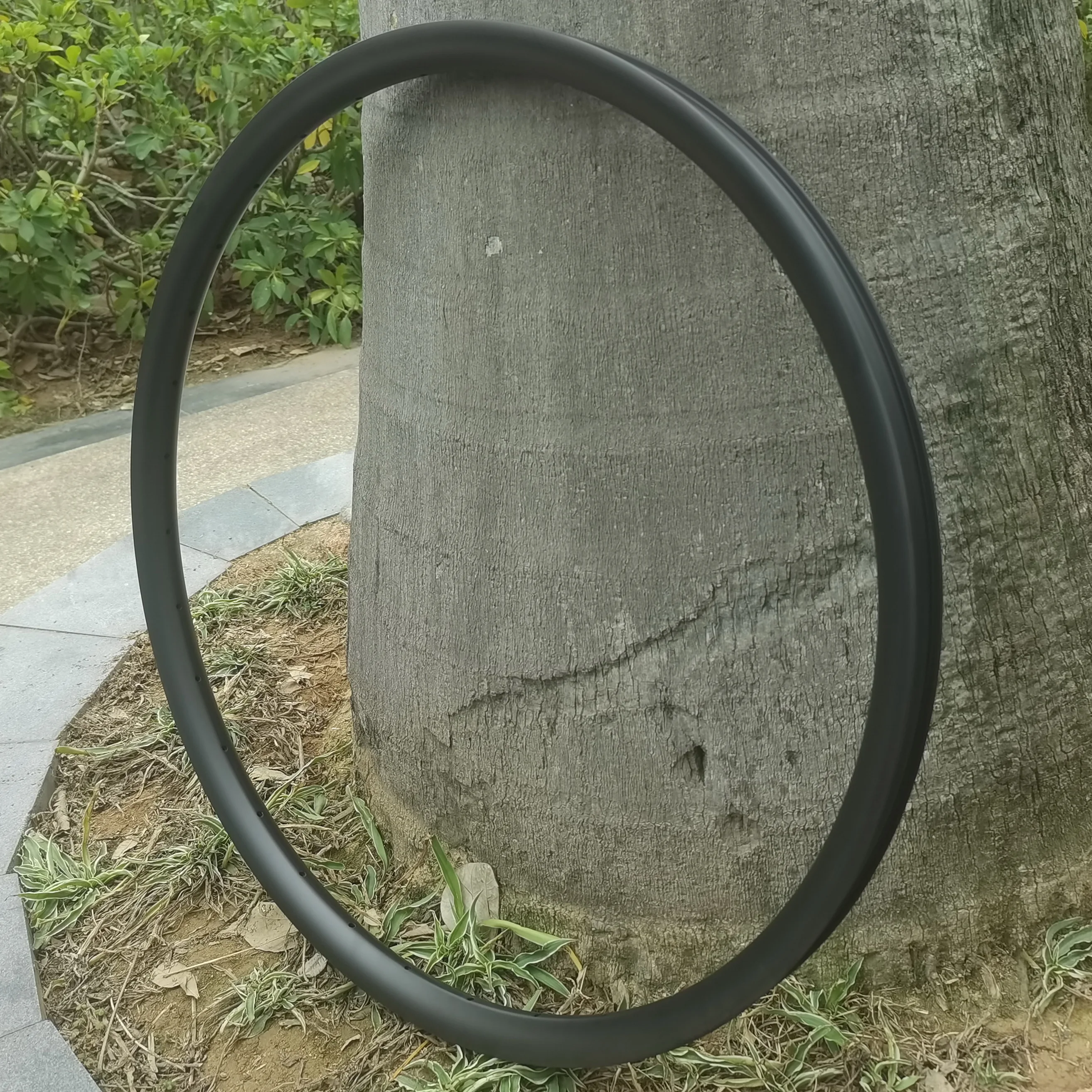 29ER MTB 카본 자전거 림 튜브리스 초경량 비대칭 원형 35mm 폭 25mm 프로파일 자전거 휠 맞춤 제작