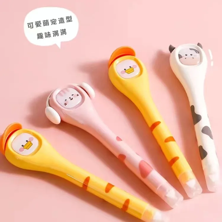 Cartoon cat Duck Cow Pen Design Correction Tapes 1pc