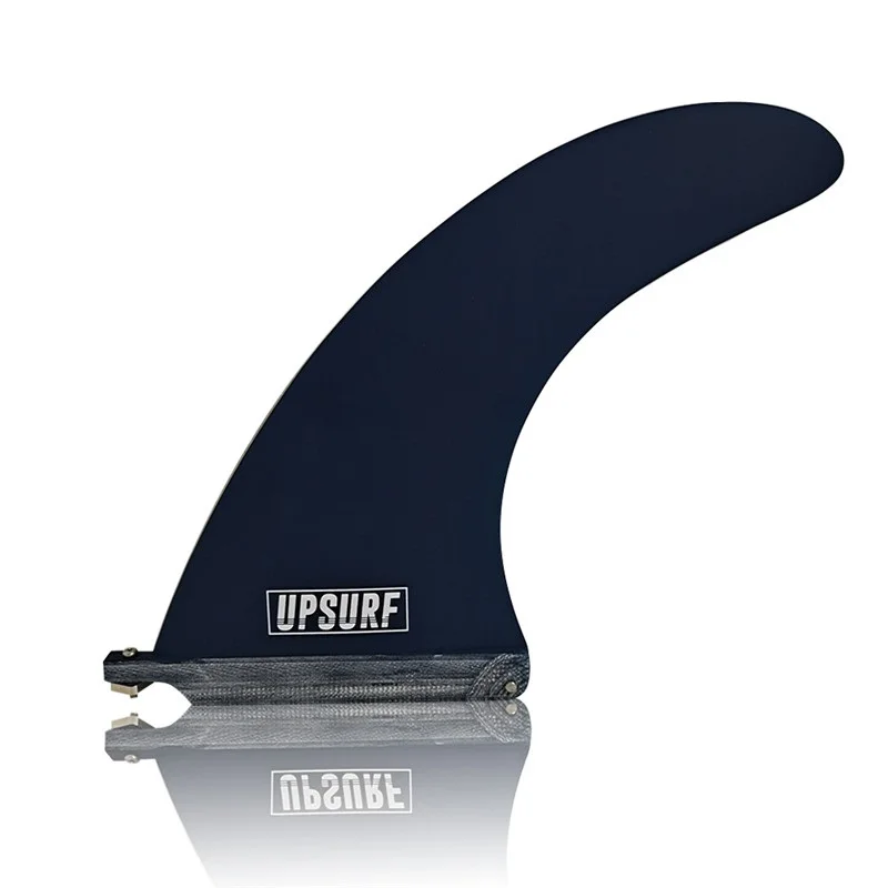 8/9 Inch Longboard Fin Blue Fiberglass Sup Fin Surfboard Big Keel For Sup/Long Board Centre Fin Surfing Accessories