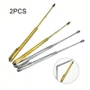 2PCS 99.9% Copper Detector Metal Detector Rod For Water Treasure Finding Tools Divining Copper Probing Rod 150MM±5MM Gathering 6