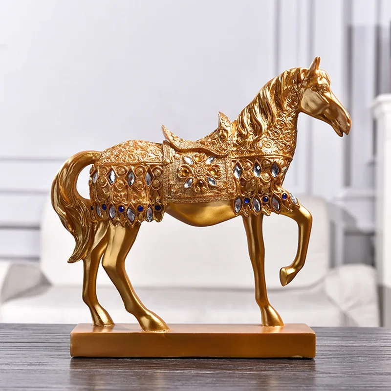 

Скандинавская лошадь, скульптура, животное из смолы, статуэтка, украшение для дома, настольное украшение, интерьерные художественные изделия